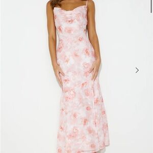 Hello Molly Mystic Splendor Midi Dress Pink